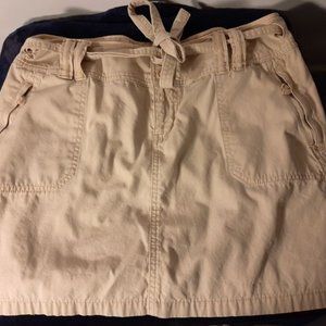 Skirt~ 14~ Tan~ Fashion Bug ~ cotton
